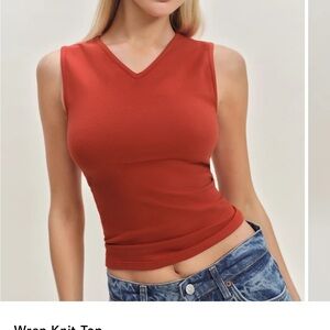 Reformation Wren Knit Top